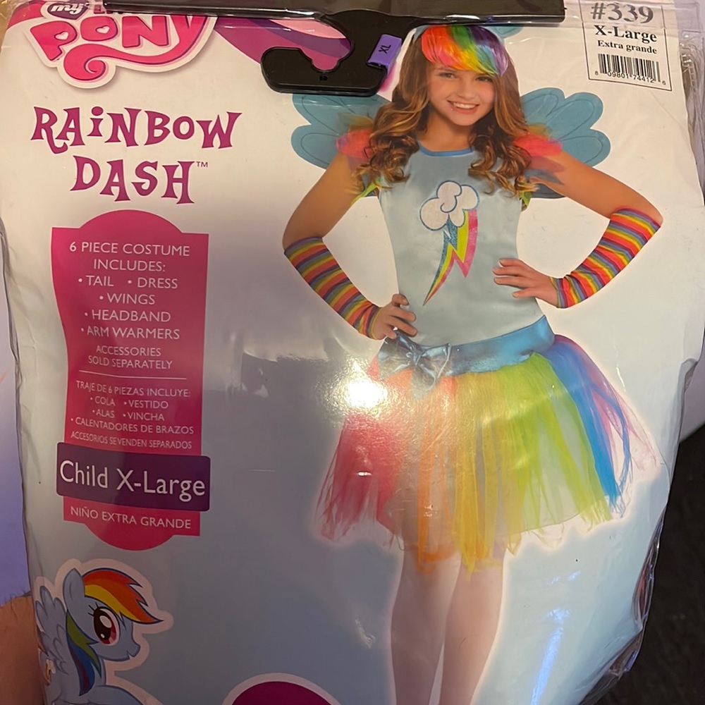 Rainbow dash costume